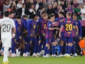 Barcelona’dan El Clasico’da tarihi �ampiyonluk!
