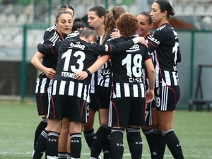 Be�ikta� Kad�n Futbol, deplasmanda gol oldu ya�d�
