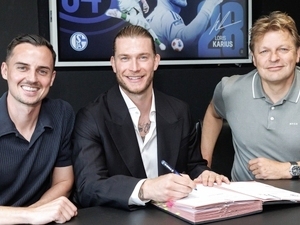Schalke, Loris Karius ile nikah tazeledi