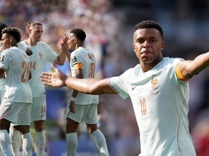 Fransa, ikinci yar� a�ld�, yar� final biletini kapt�!