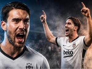 Be�ikta�’�n yeni transferi Dusan Vlahovic �stanbul’a geldi!